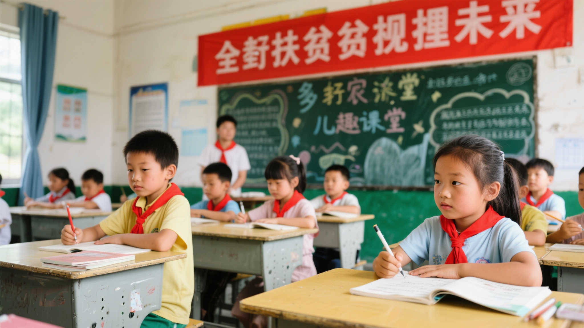 教育均衡扶贫筑牢未来
对于很多家庭经济