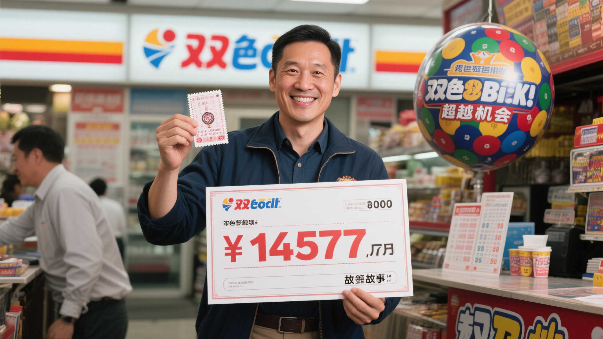 男子喜获双色球1457万巨奖 奖金用途尚未规划 男子喜获双色球1457万巨奖 奖金用途尚未规划