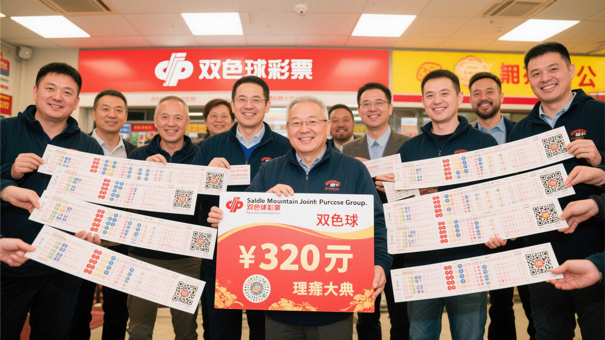 辽宁鞍山合买团喜中320万福彩大奖 7家网点携手合作两年 辽宁鞍山合买团喜中320万福彩大奖 7家网点携手合作两年